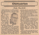 Obituary of Dale Martfeld