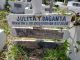 Grave Markers for Julia Y Daganta, Gina Daganta and Jerald Daganta