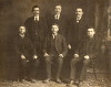 Heutons 1890's; standing left to right Nanne, Bill, John; sitting left to right Mike, Henry, Onke